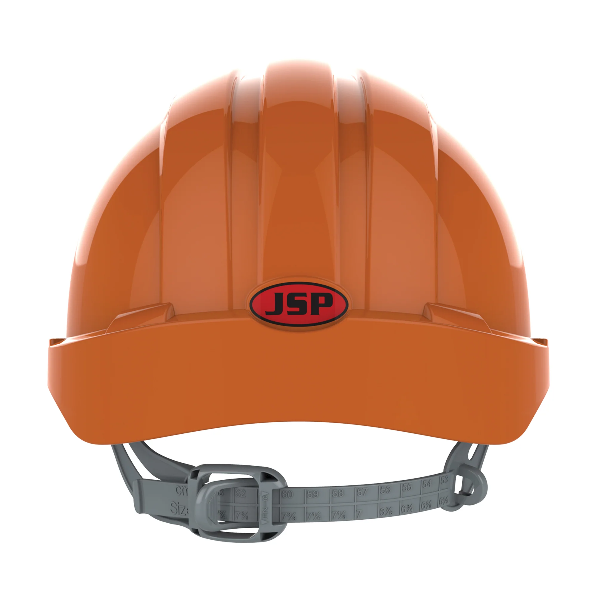 JSP EVO3 Safety Helmet - Slip Ratchet - Vented - Orange - Image 4