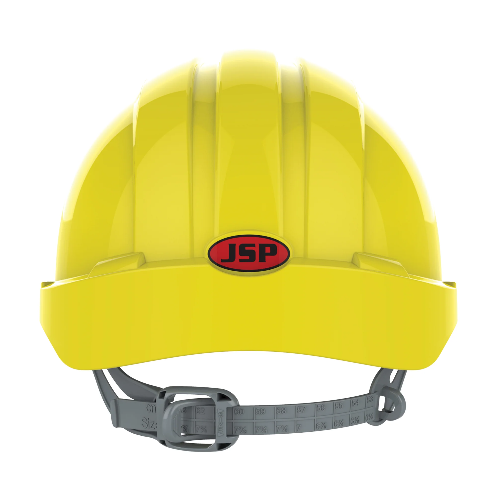 JSP EVO3 Safety Helmet - Slip Ratchet - Yellow - Image 4