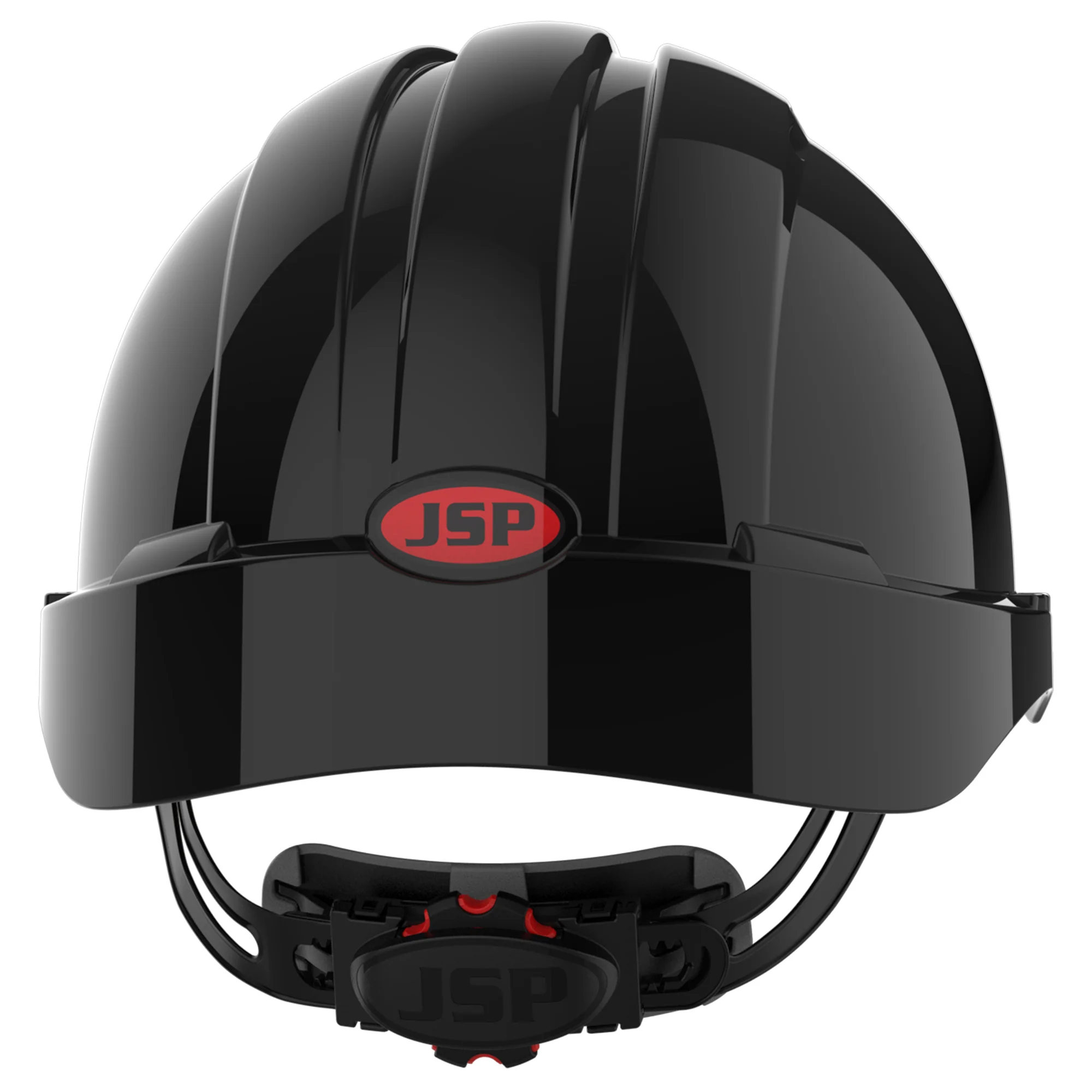 JSP EVO3 Safety Helmet - Wheel Ratchet - Black - Image 4