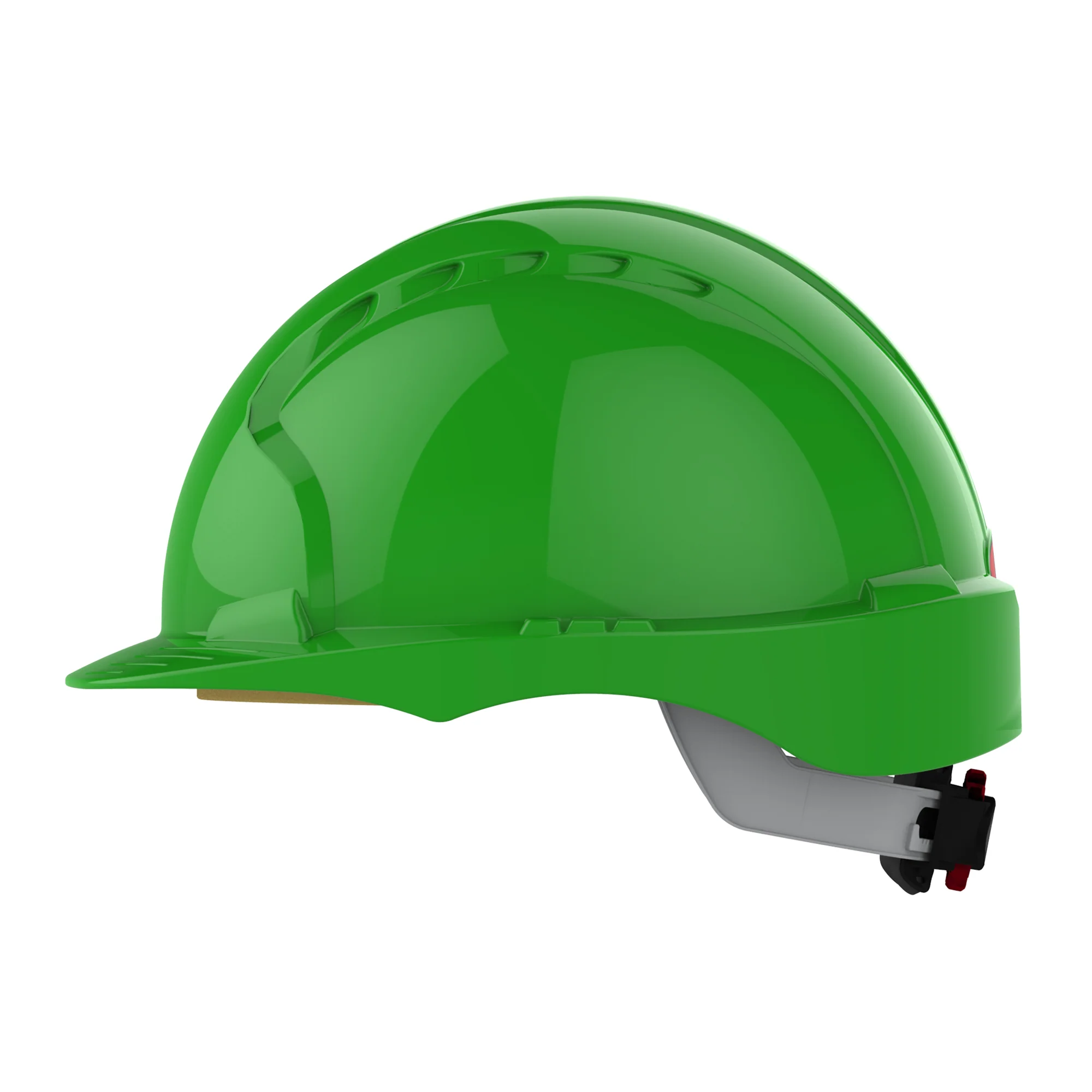 JSP EVO3 Safety Helmet - Wheel Ratchet - Green - Image 3