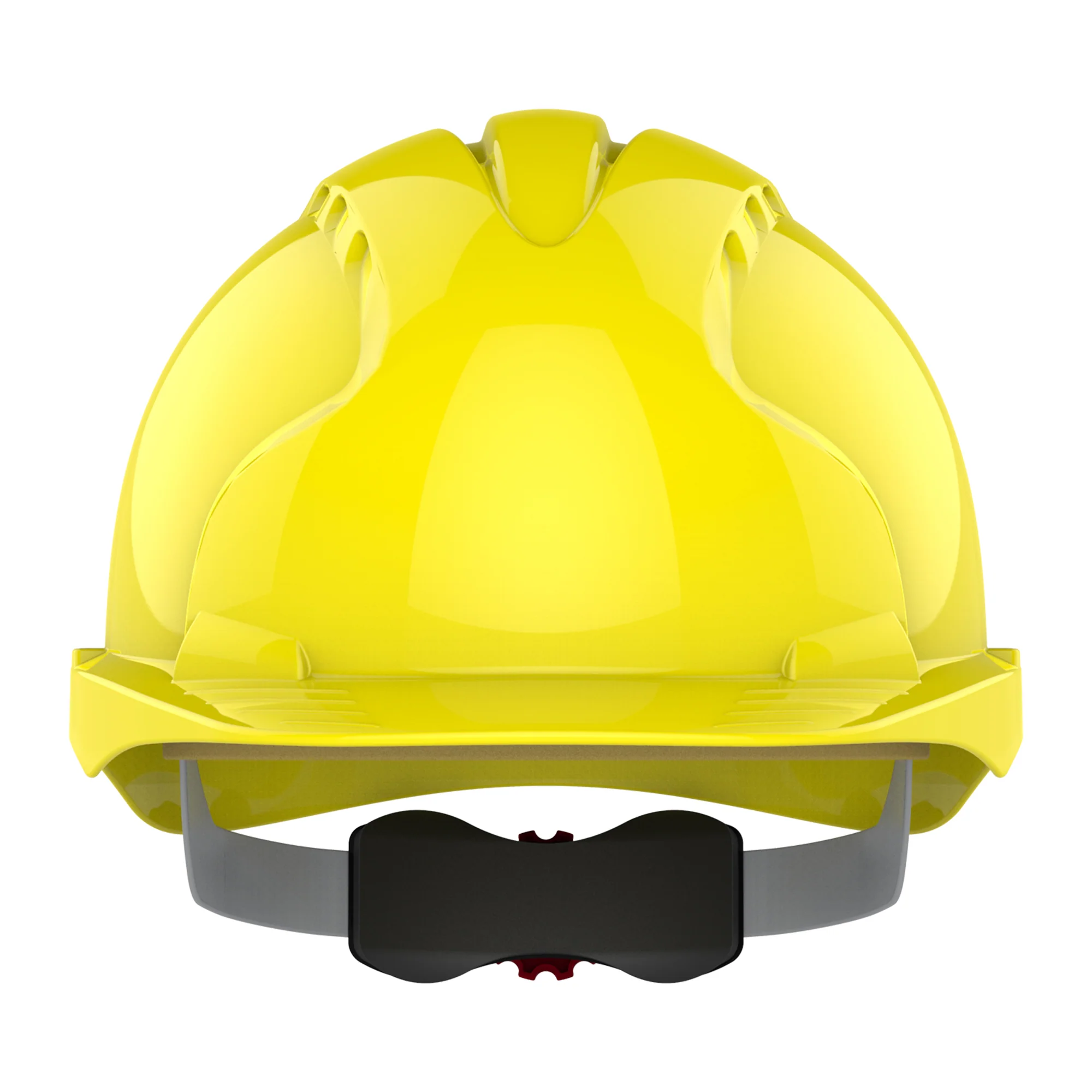 JSP EVO3 Safety Helmet - Wheel Ratchet - Yellow - Image 2