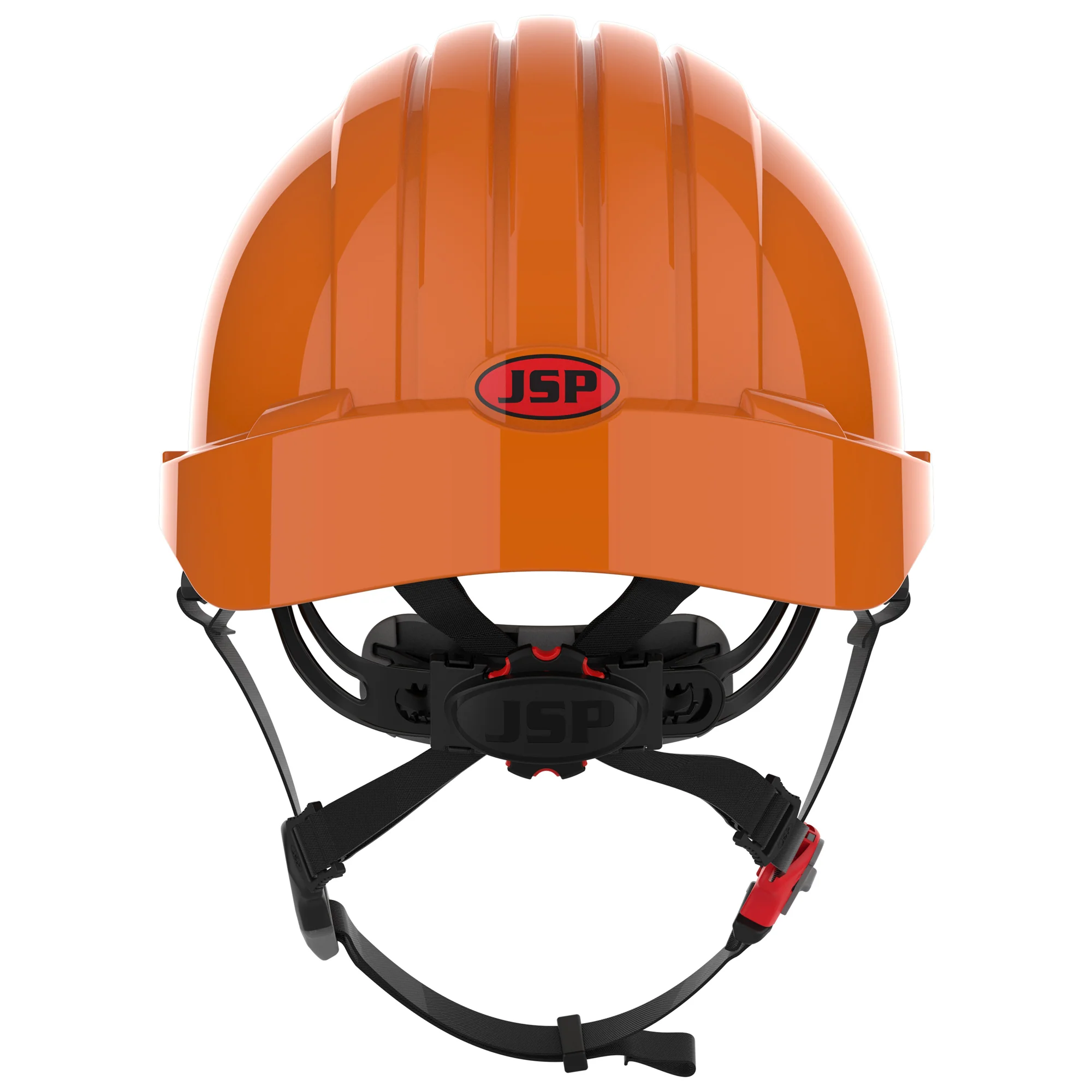 JSP EVO5 Dualswitch Industrial Safety and Climbing Helmet - Vented - Orange - Image 4