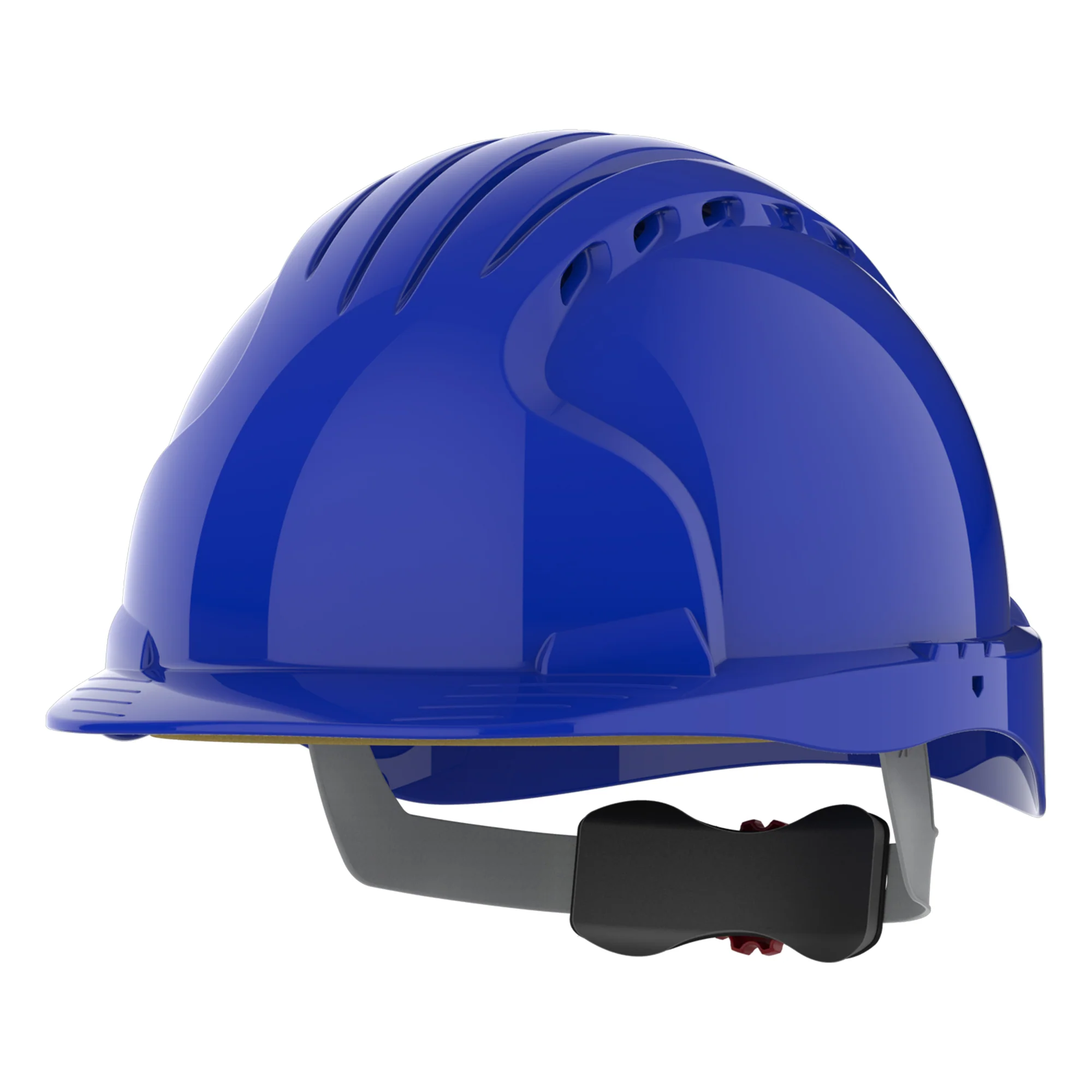 JSP EVO5 Olympus Global Standards Hard Hat - Wheel Ratchet - Vented - Blue