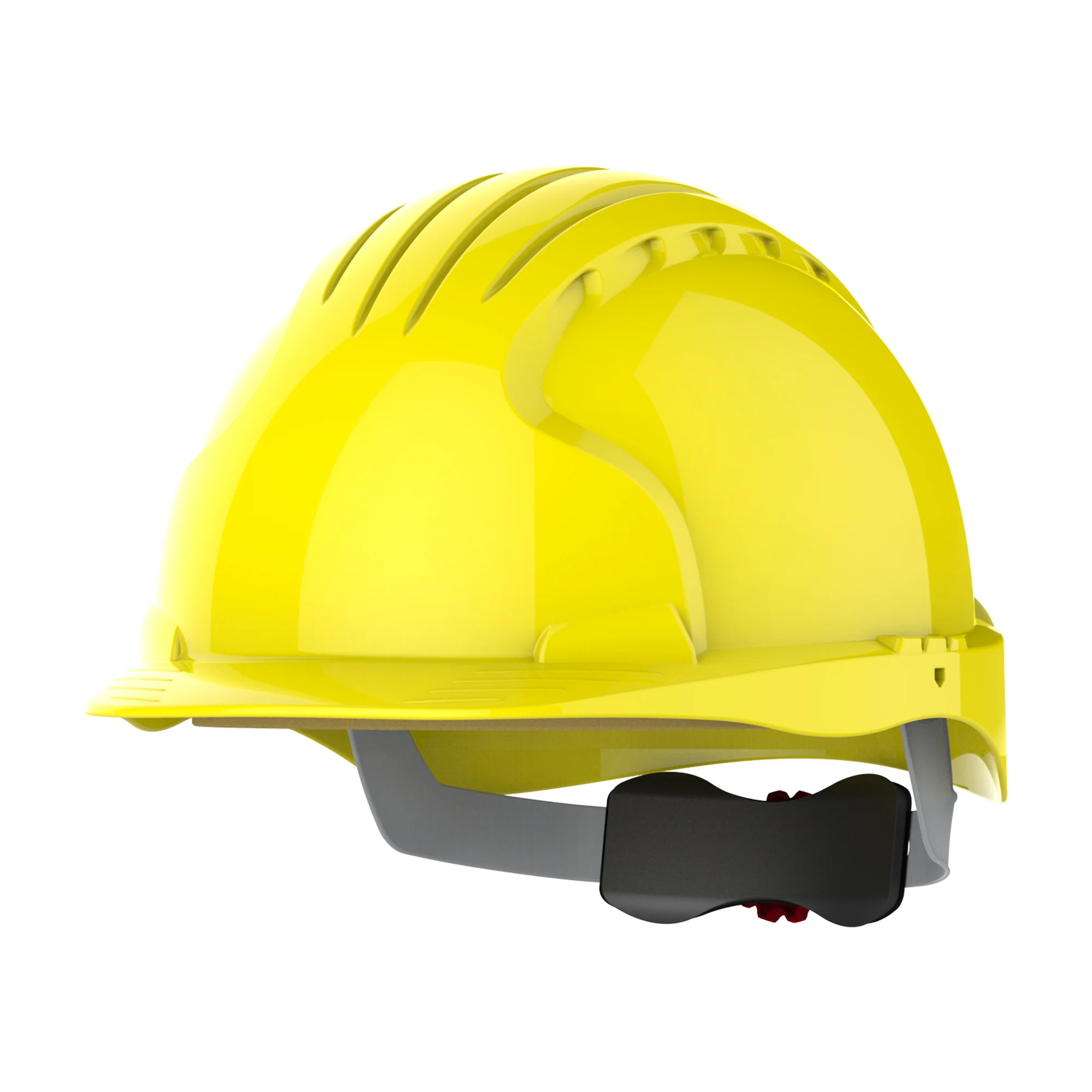 JSP EVO5 Olympus Global Standards Hard Hat - Wheel Ratchet - Yellow