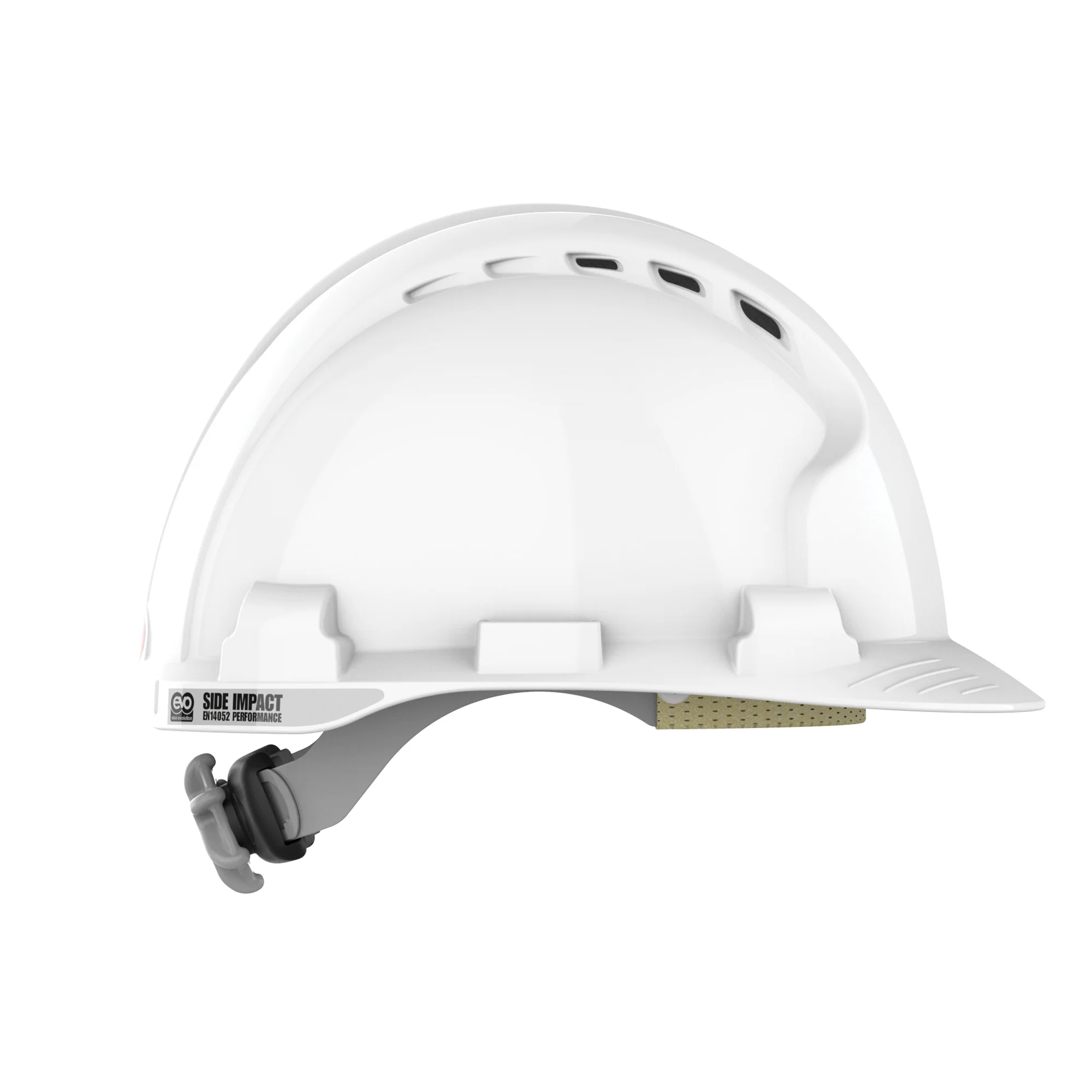 JSP EVO8 EN14052 Safety Helmet - Vented - White - Image 3