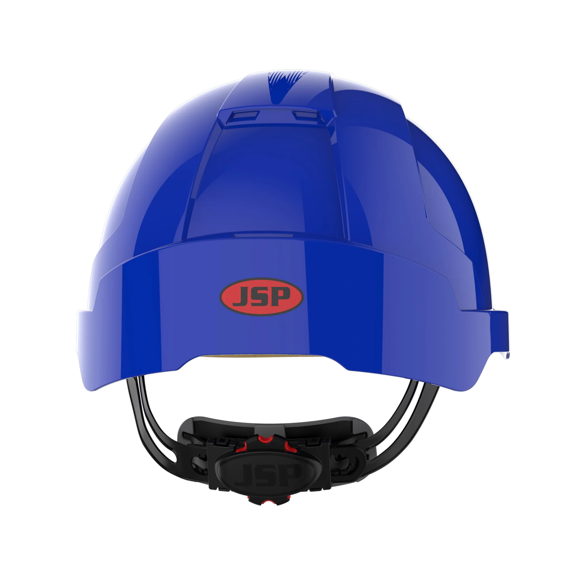 JSP EVOLite Safety Helmet - Micro Peak - Wheel Ratchet - Blue - Image 4