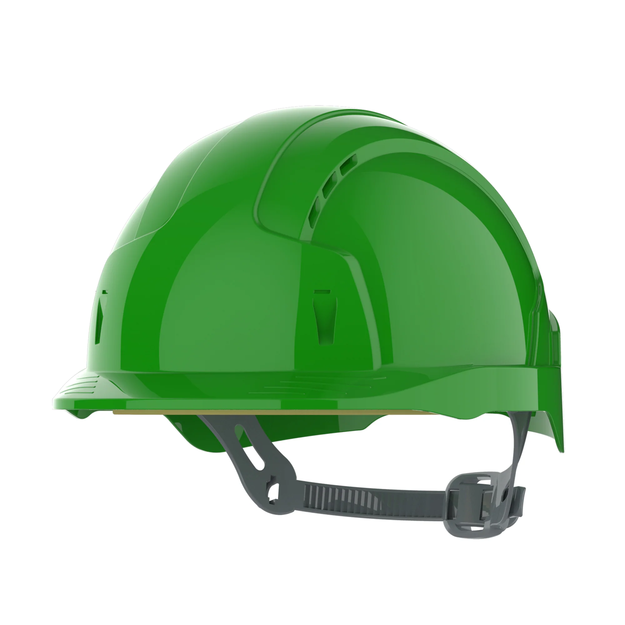 JSP EVOLite Safety Helmet - Slip Ratchet - Vented - Green