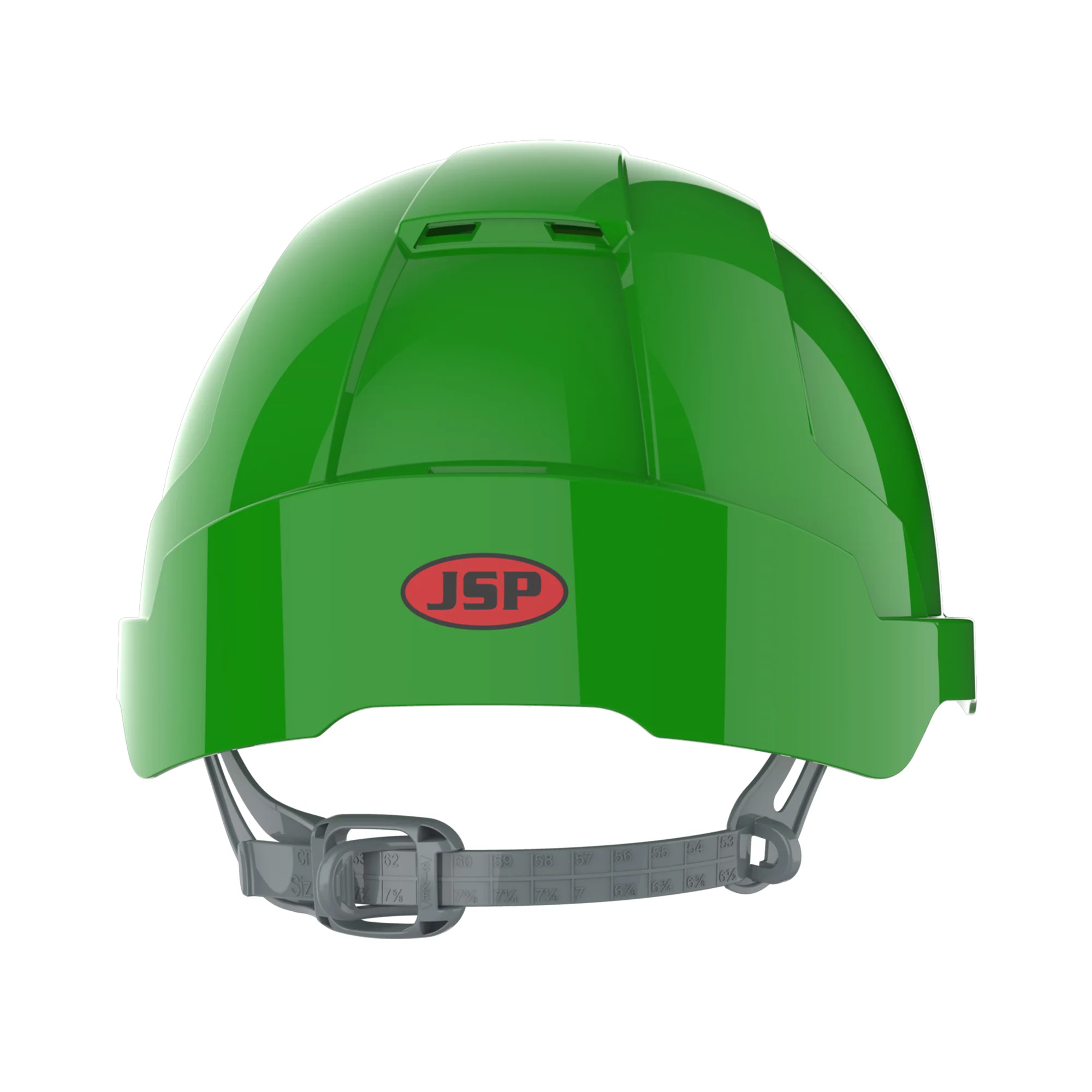 JSP EVOLite Safety Helmet - Slip Ratchet - Vented - Green - Image 4