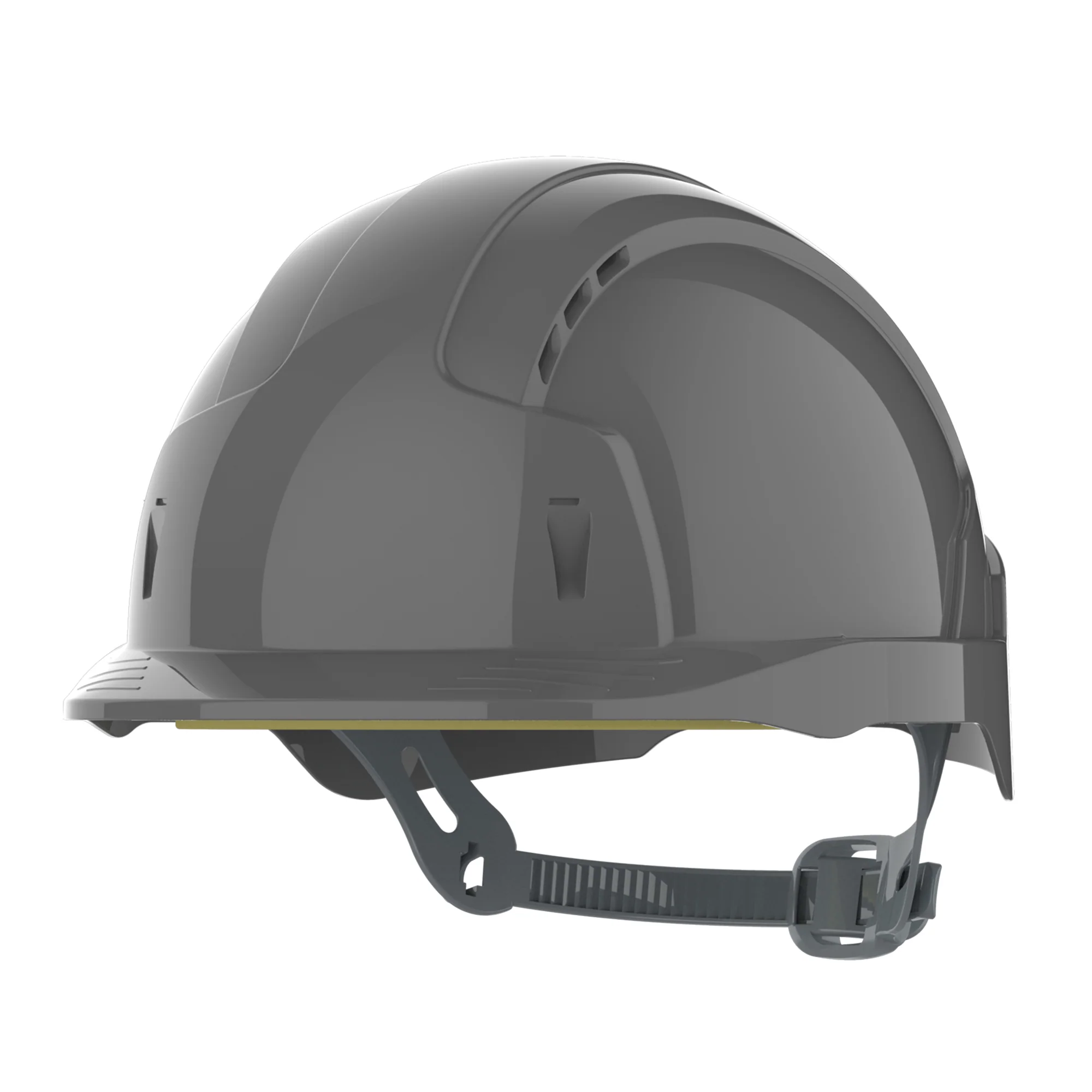 JSP EVOLite Safety Helmet - Slip Ratchet - Vented - Grey