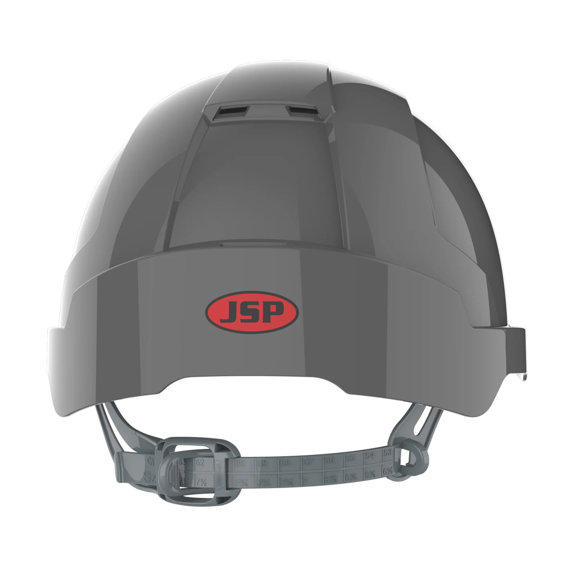 JSP EVOLite Safety Helmet - Slip Ratchet - Vented - Grey - Image 4