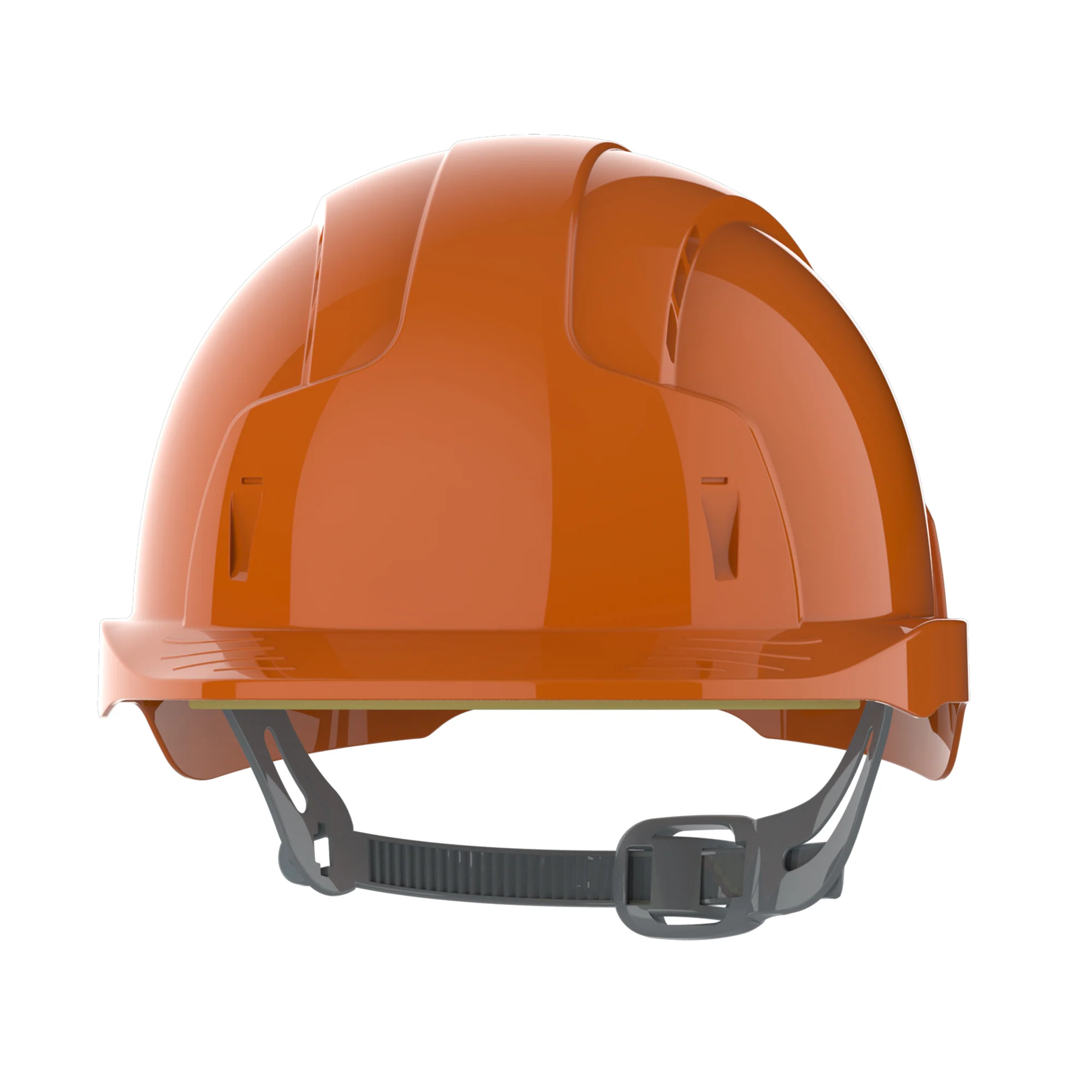 JSP EVOLite Safety Helmet - Slip Ratchet - Vented - Orange - Image 2