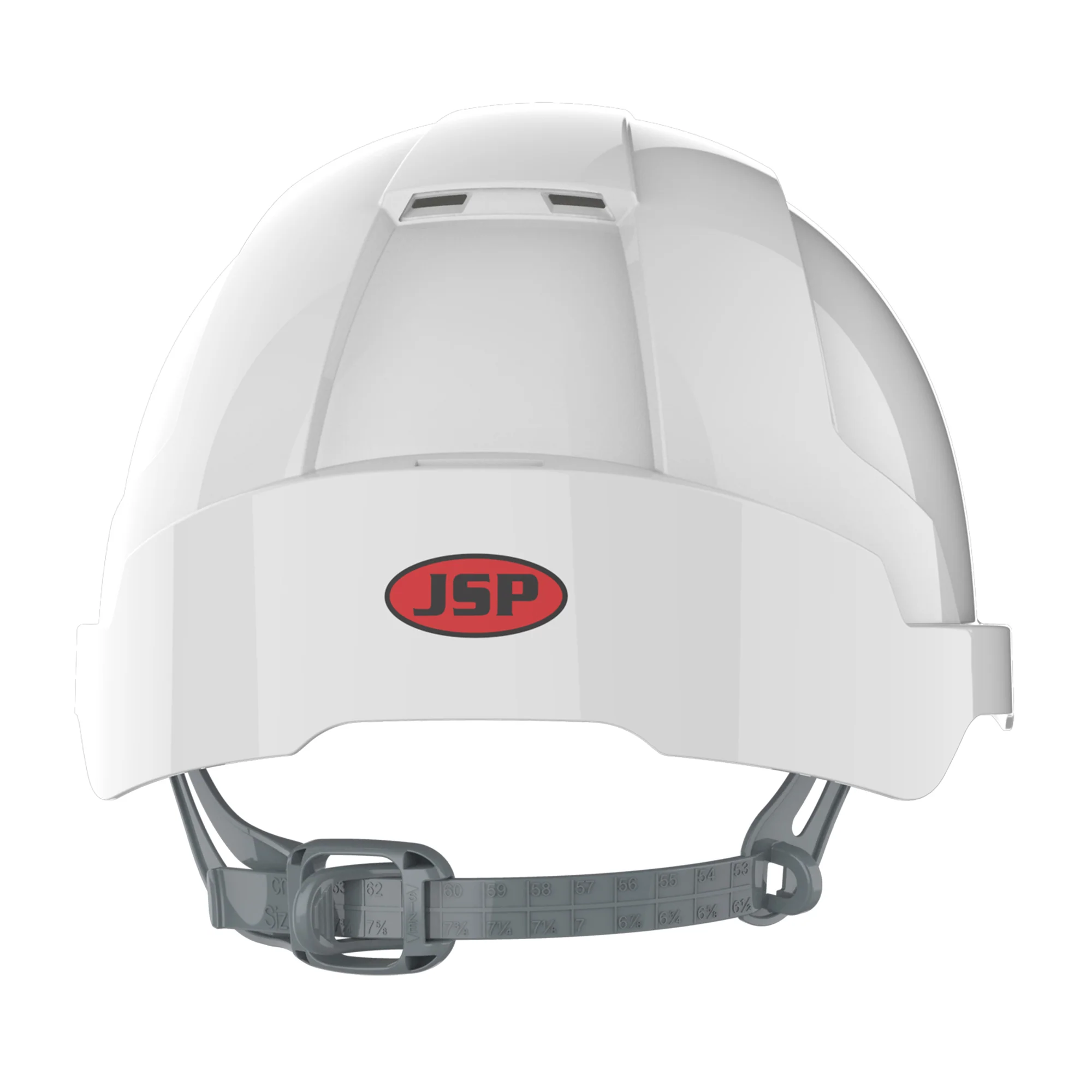 JSP EVOLite Safety Helmet - Slip Ratchet - Vented - White - Image 4