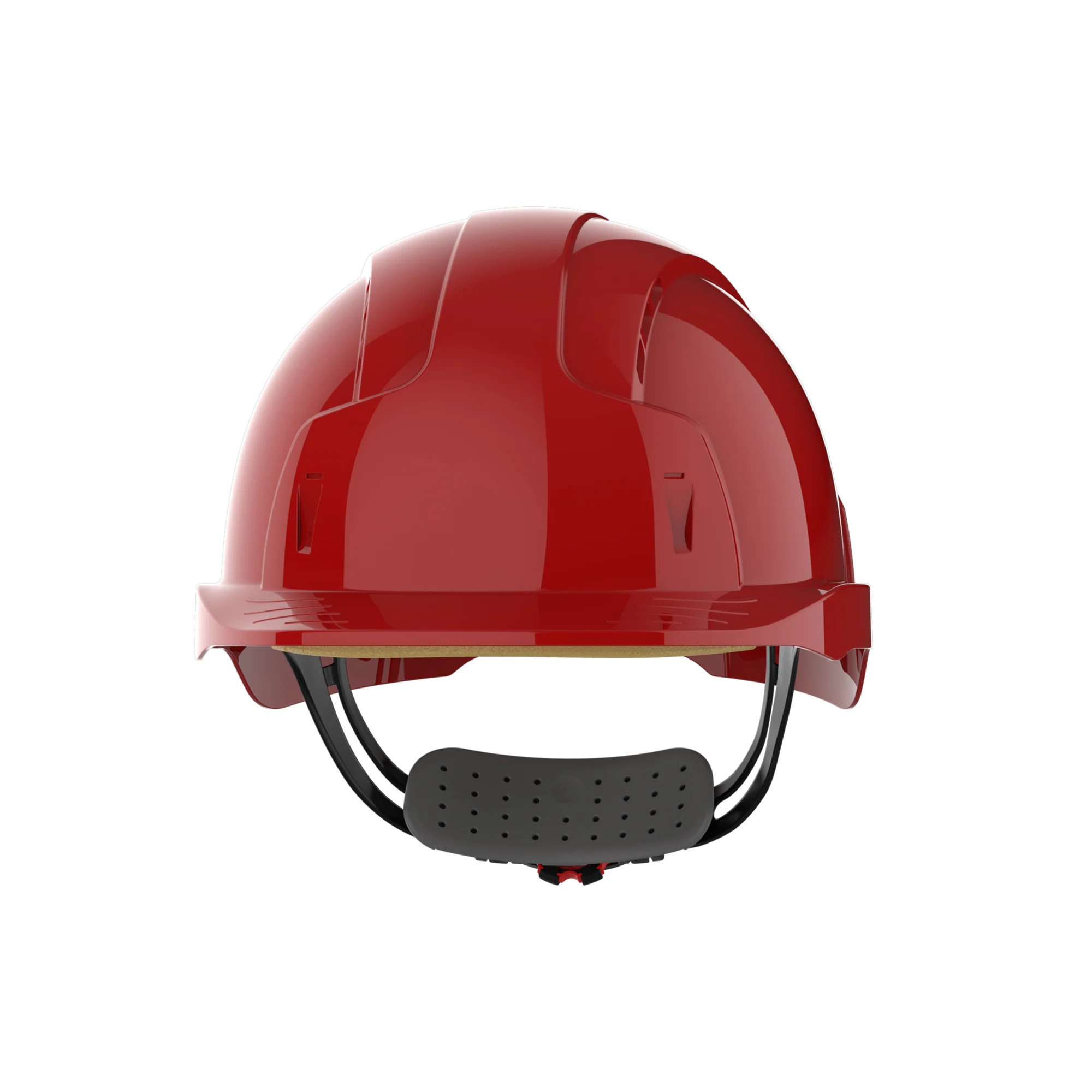 JSP EVOLite Safety Helmet - Wheel Ratchet - Red - Image 2