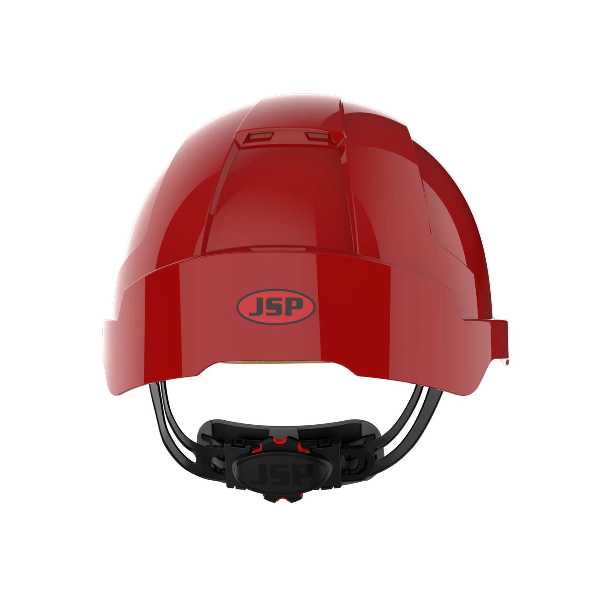 JSP EVOLite Safety Helmet - Wheel Ratchet - Red - Image 4