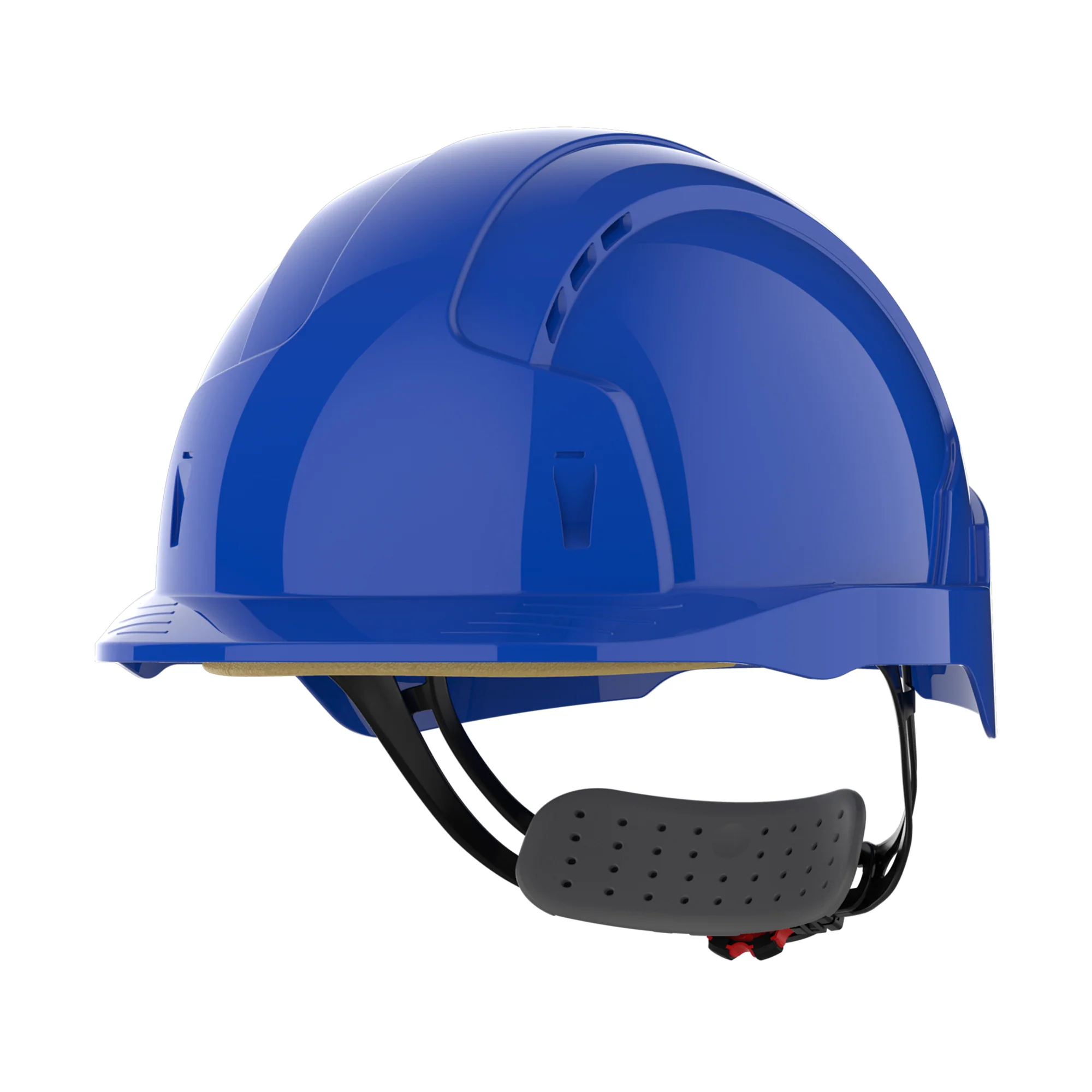 JSP EVOLite Safety Helmet - Wheel Ratchet - Vented - Blue