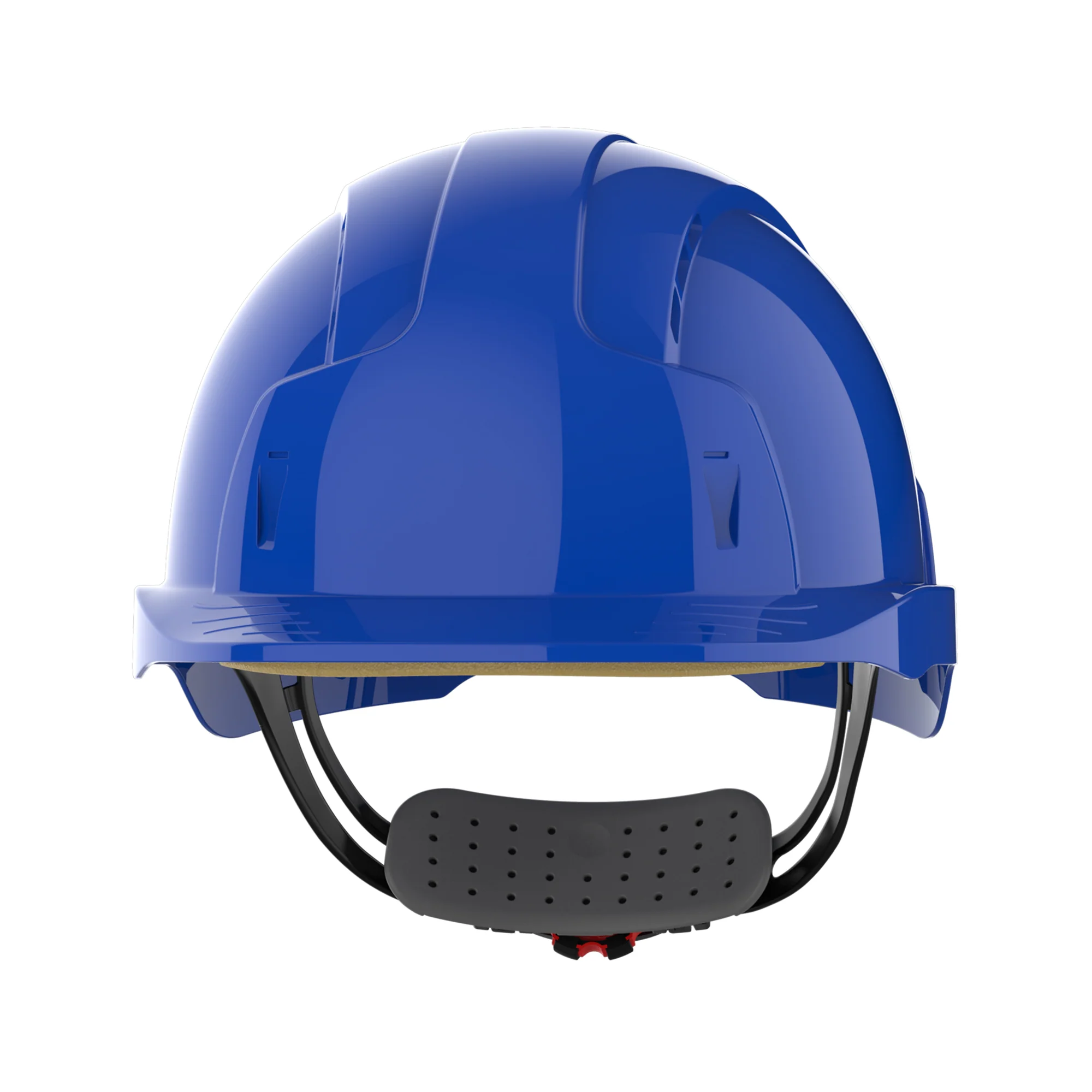 JSP EVOLite Safety Helmet - Wheel Ratchet - Vented - Blue - Image 2