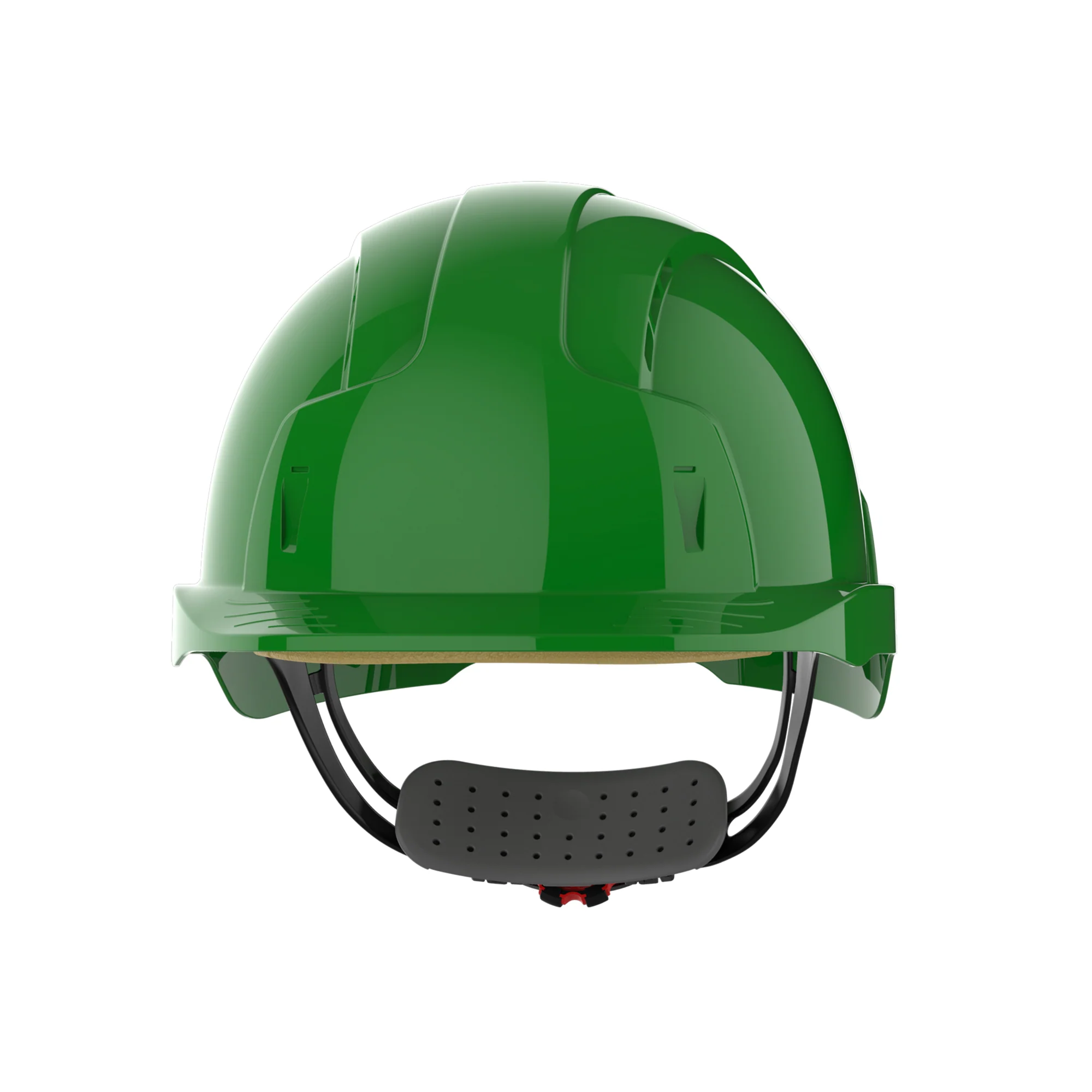 JSP EVOLite Safety Helmet - Wheel Ratchet - Vented - Green - Image 2