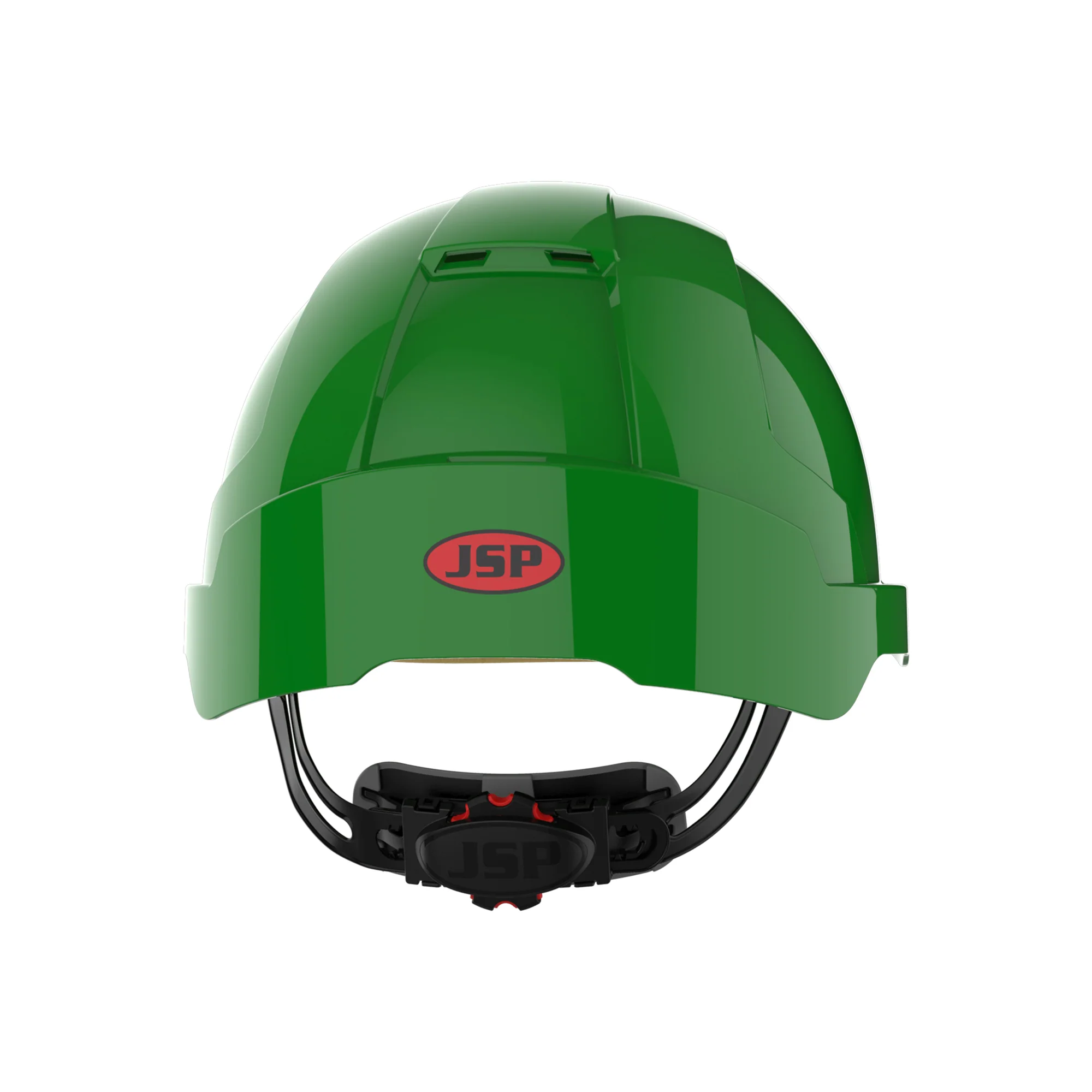 JSP EVOLite Safety Helmet - Wheel Ratchet - Vented - Green - Image 4