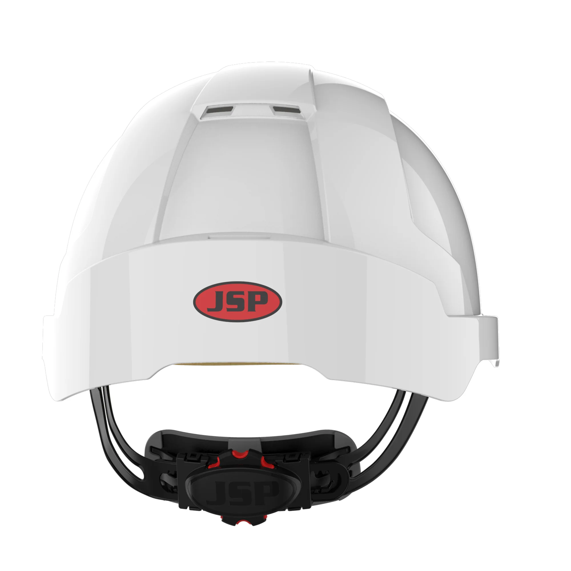 JSP EVOLite Safety Helmet - Wheel Ratchet - Vented - White - Image 4