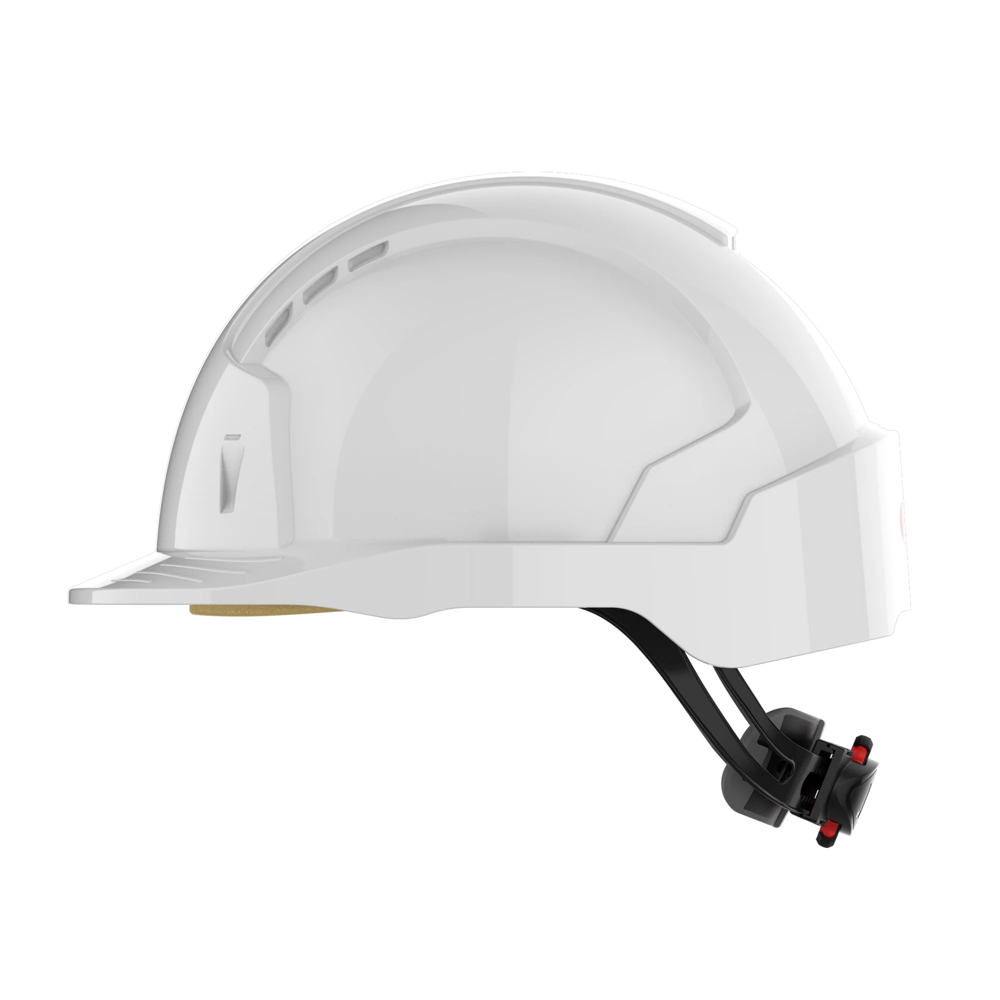 JSP EVOLite Safety Helmet - Wheel Ratchet - White - Image 3
