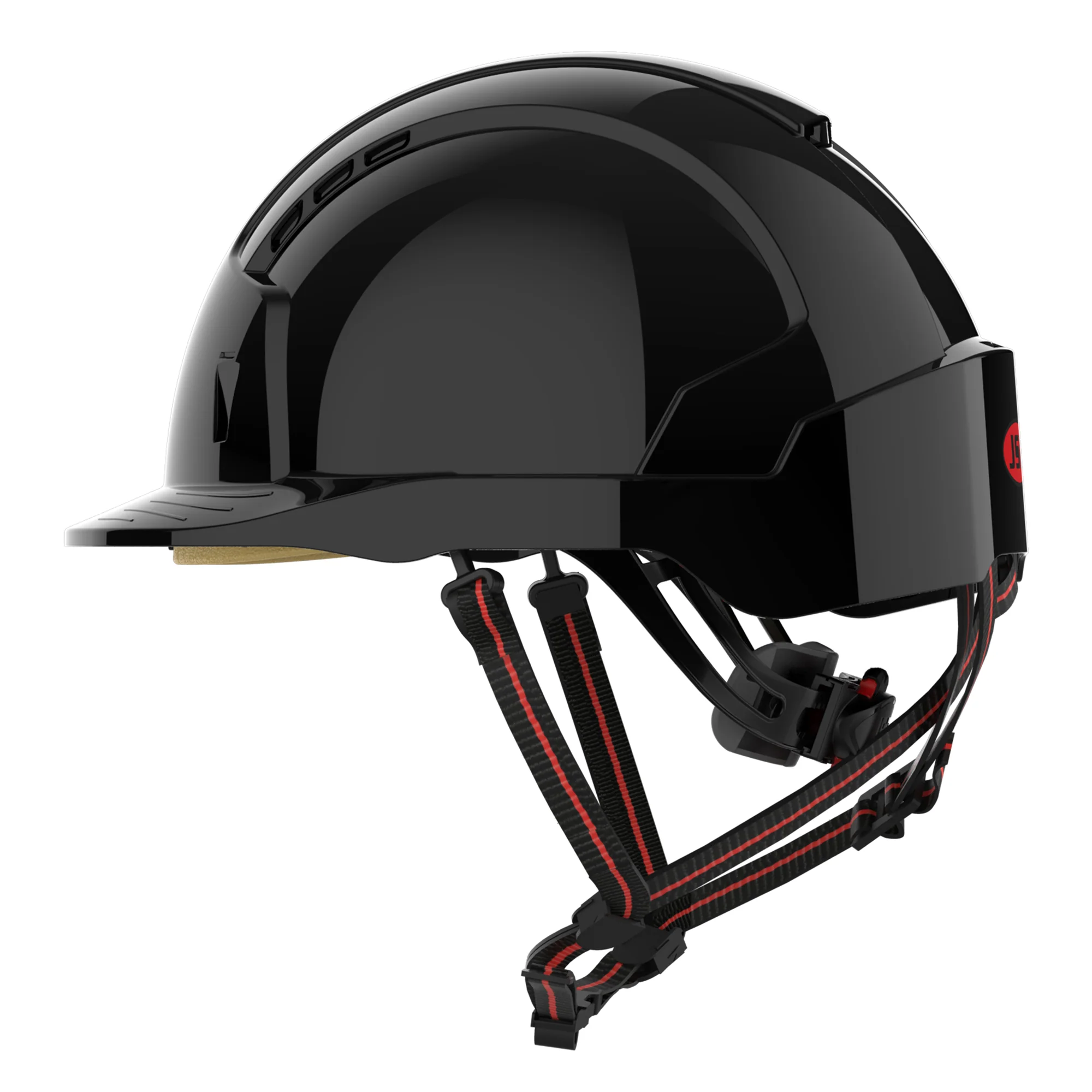 JSP EVOLite Skyworker Industrial Climbing Helmet - Black - Image 3
