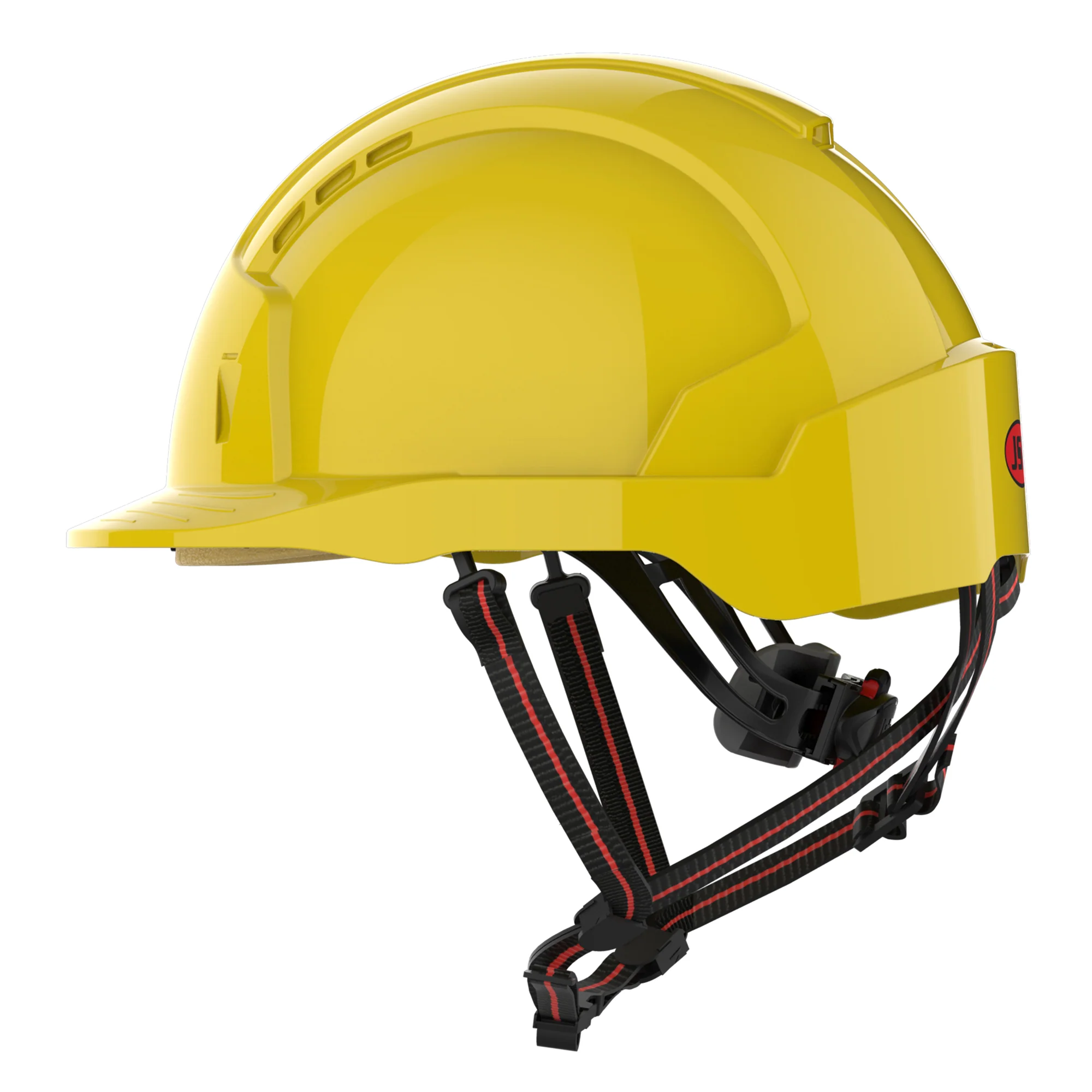 JSP EVOLite Skyworker Industrial Climbing Helmet - Yellow - Image 3