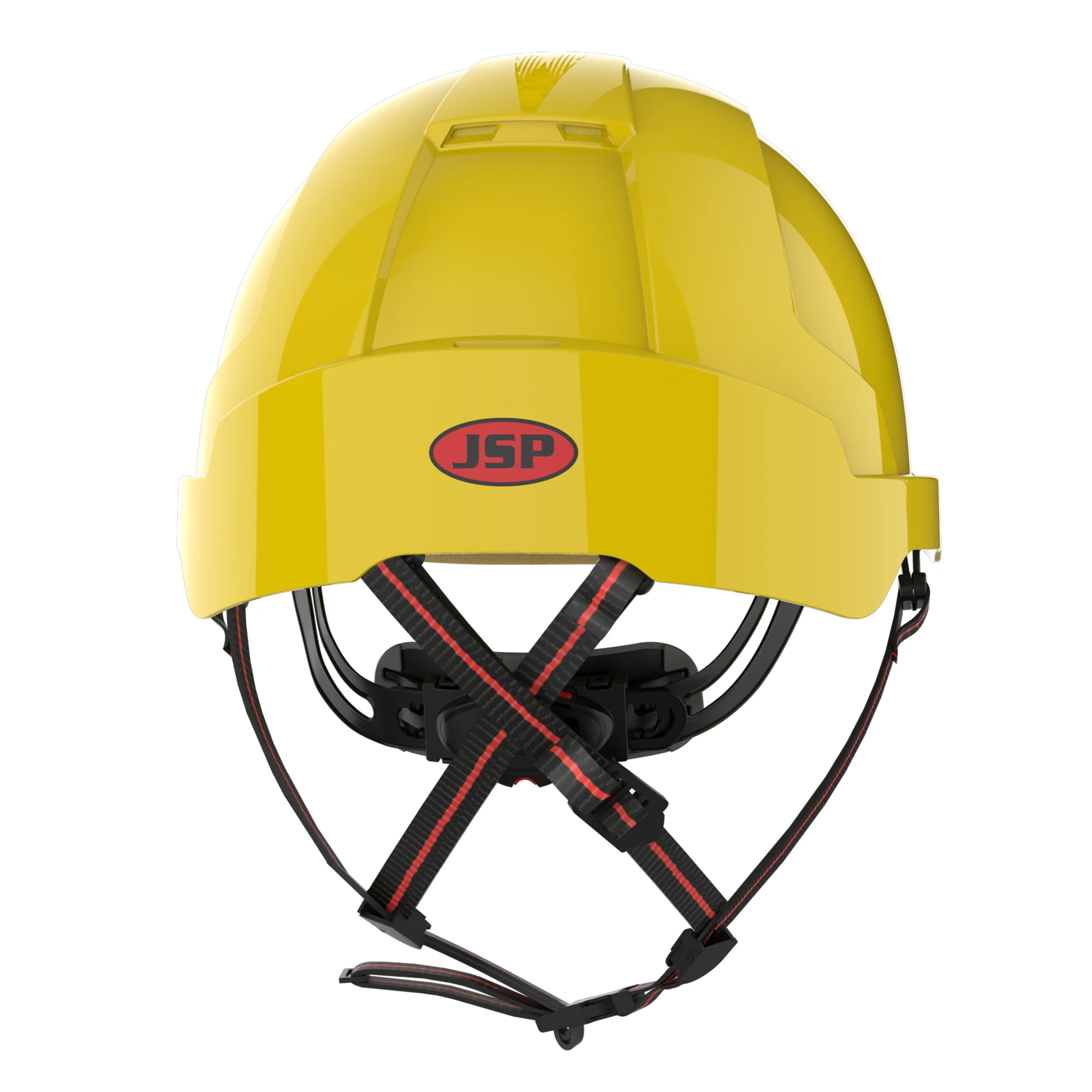 JSP EVOLite Skyworker Industrial Climbing Helmet - Yellow - Image 4