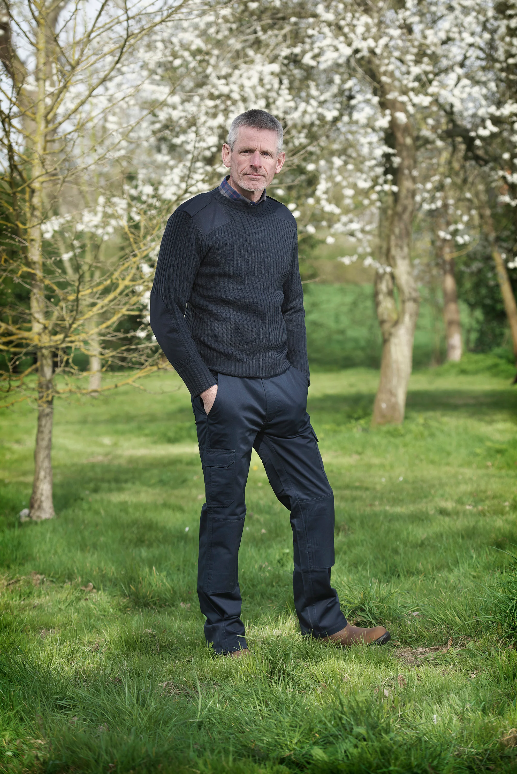 Fort Workwear Crew Neck Combat Jumper - Image 7