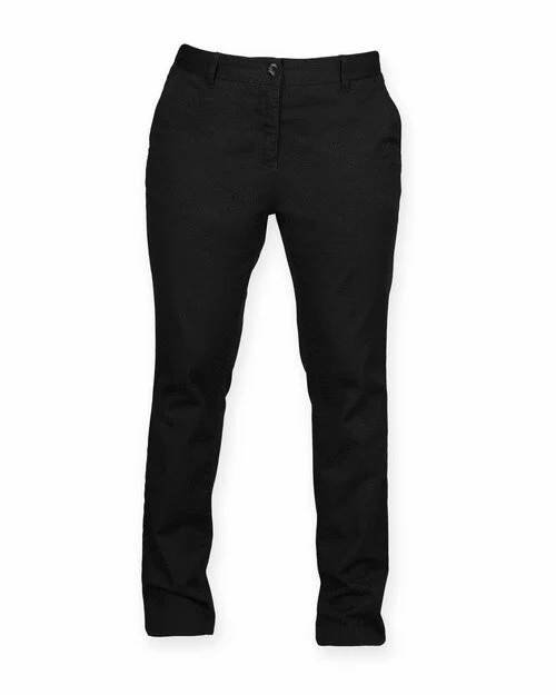 Front Row Ladies Stretch Chino Trousers - FR622M - Image 2