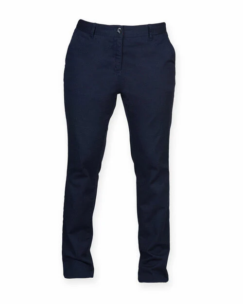 Front Row Ladies Stretch Chino Trousers - FR622M - Image 3