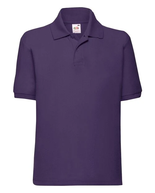 Fruit of the Loom Kids 65/35 Polo - Image 8