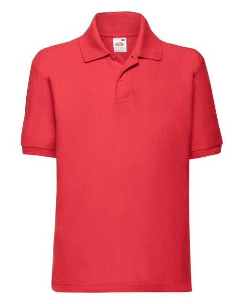 Fruit of the Loom Kids 65/35 Polo - Image 9
