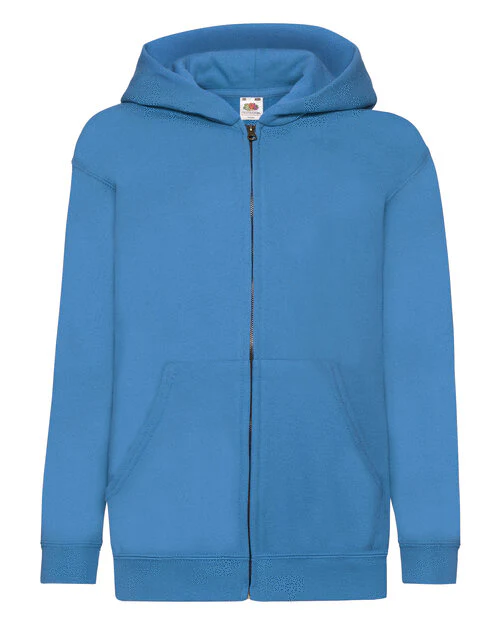 Fruit of the Loom Kids Classic Hooded Sweat Jacket