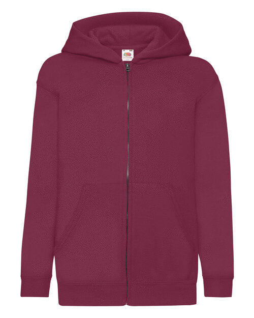Fruit of the Loom Kids Classic Hooded Sweat Jacket - Image 4