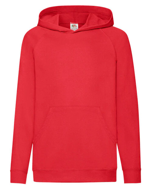 Fruit of the Loom Kids Lightweight Hooded Sweat - Image 4