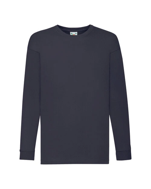 Fruit of the Loom Kids Valueweight Long Sleeve T - Image 3