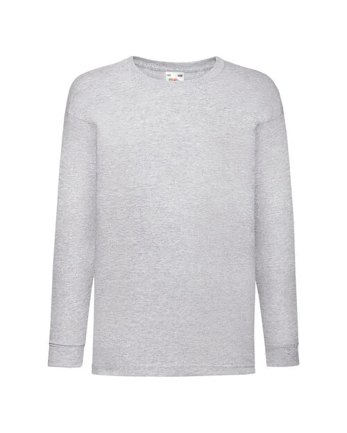 Fruit of the Loom Kids Valueweight Long Sleeve T - Image 4