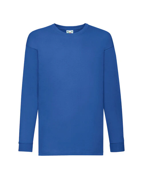 Fruit of the Loom Kids Valueweight Long Sleeve T - Image 6