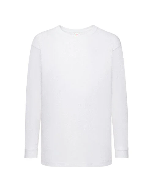 Fruit of the Loom Kids Valueweight Long Sleeve T - Image 7