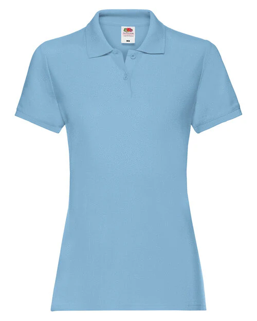 Fruit of the Loom Ladies Premium Polo - Image 17