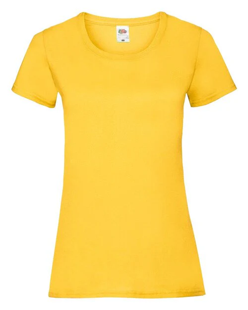 Fruit of the Loom Ladies Valueweight T - Image 24