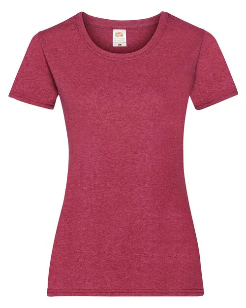 Fruit of the Loom Ladies Valueweight T - Image 26