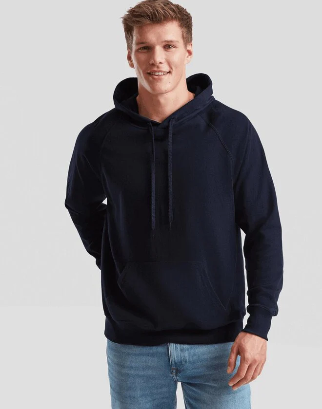 Fruit of the Loom Lightweight Hooded Sweat