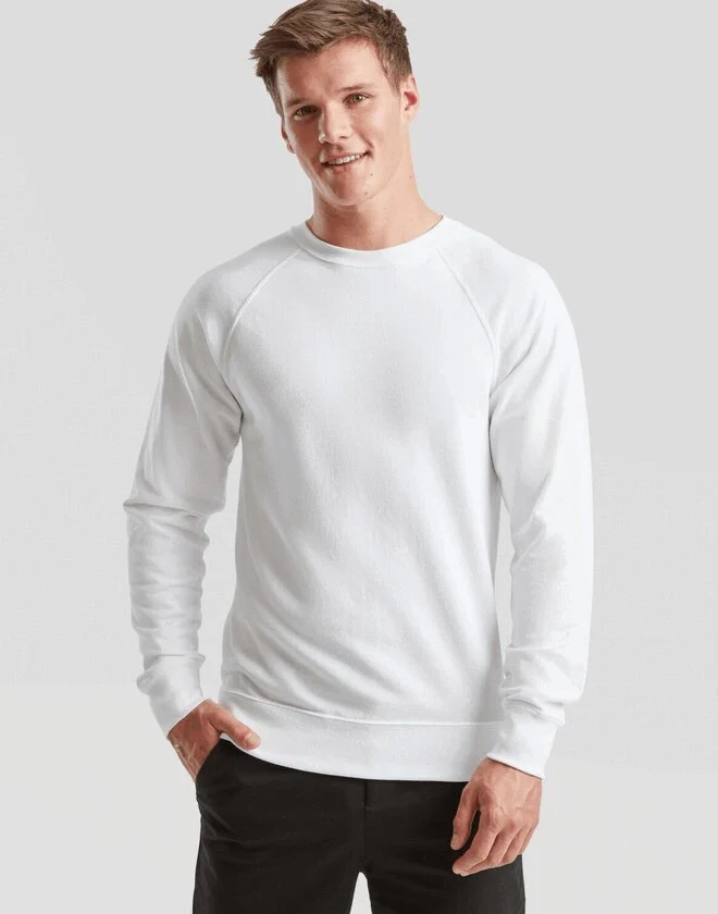 Fruit of the Loom Lightweight Raglan Sweat