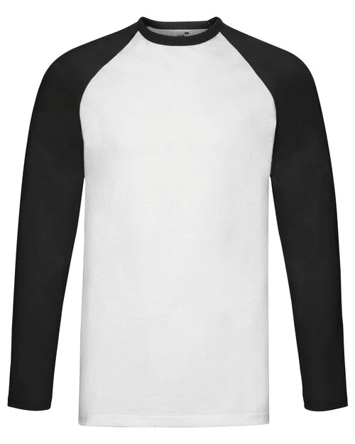 Fruit of the Loom Valueweight Long Sleeve Baseball T