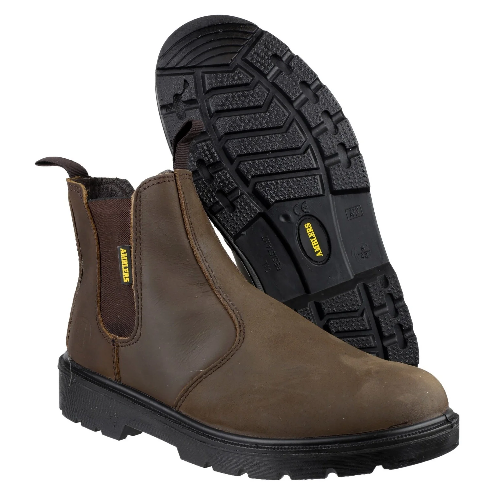 Amblers FS128 Hardwearing Pull On Safety Dealer Boot - Image 3
