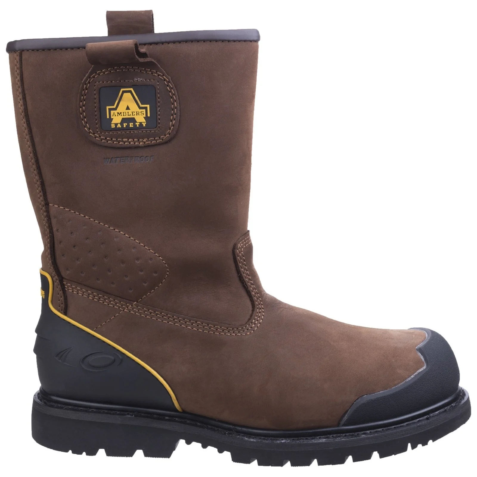 FS223 Goodyear Welted Waterproof Pull on Industrial Safety Boot - Image 5