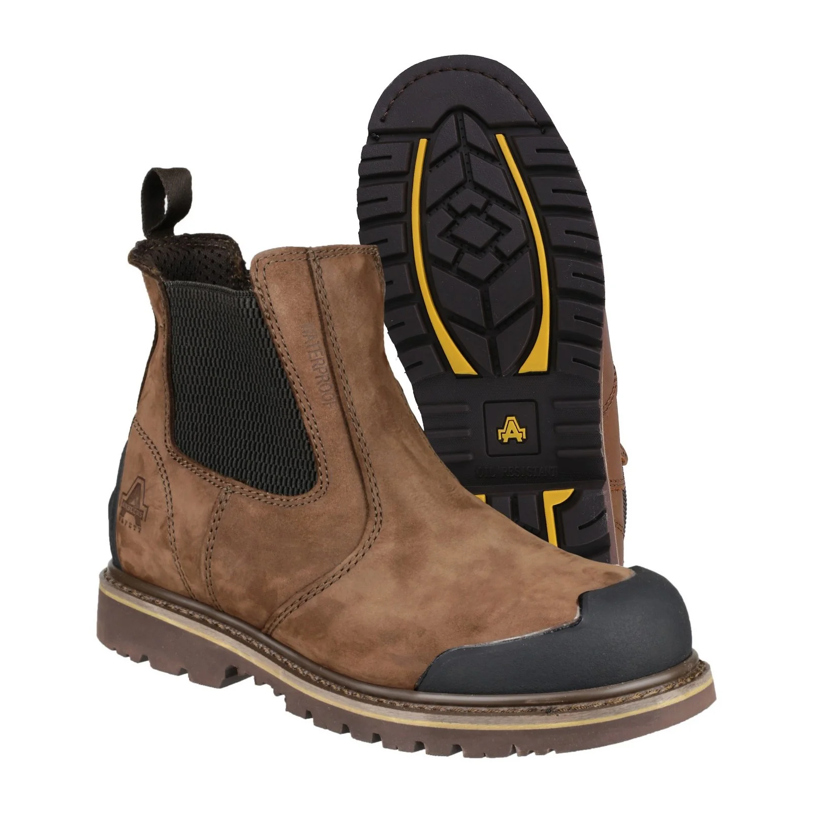 Amblers FS225 Goodyear Welted Waterproof Pull On Chelsea Safety Boot - Image 4