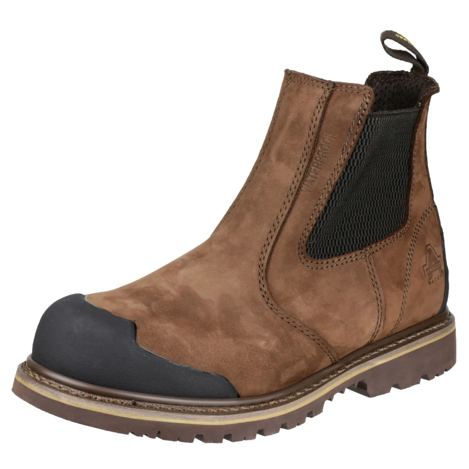 Amblers FS225 Goodyear Welted Waterproof Pull On Chelsea Safety Boot - Image 6