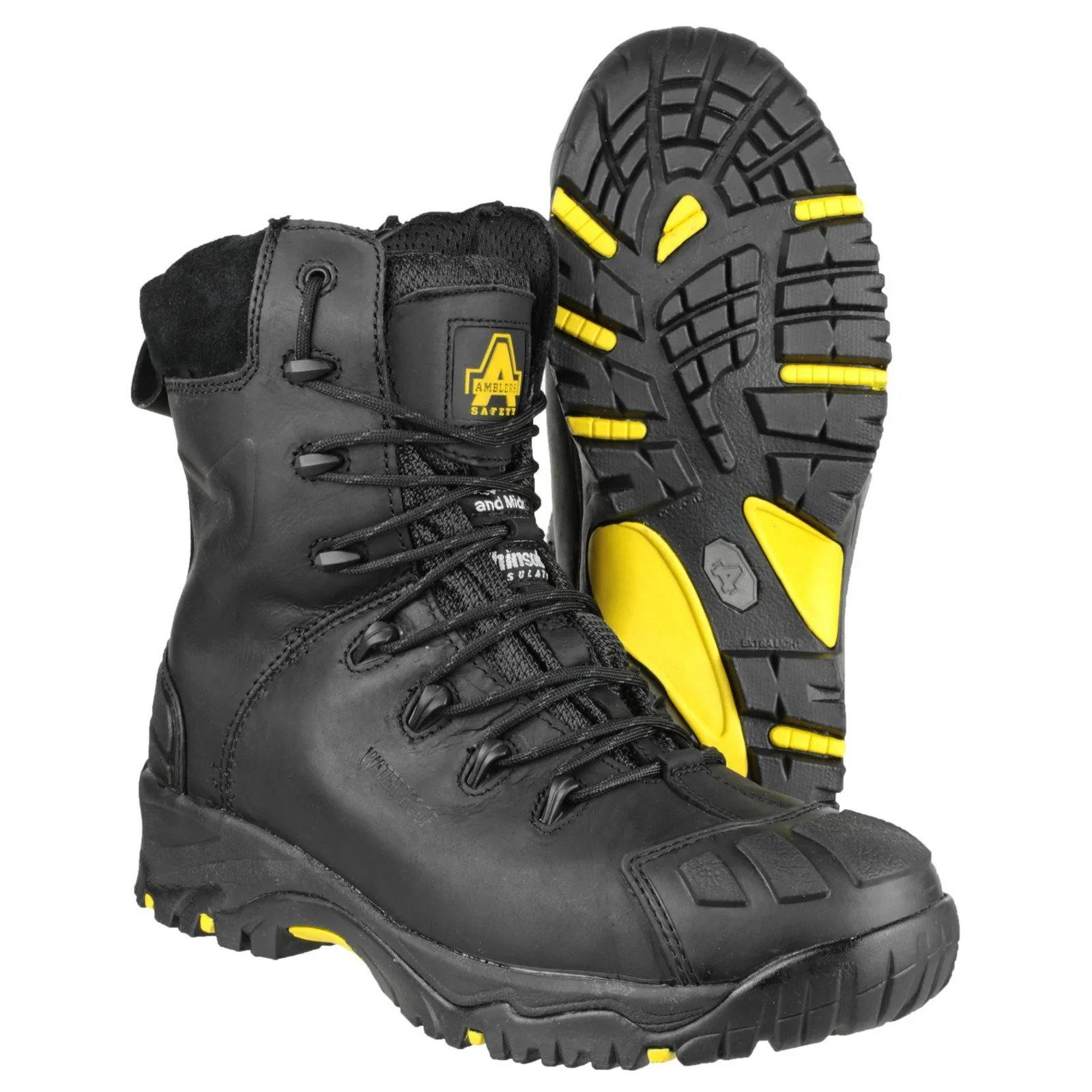 Amblers FS999 Hi Leg Composite Safety Boot With Side Zip - Image 3